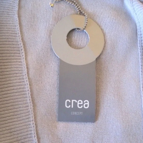 Crea Concept Open Front Ribbed Cardigan - Picture 5 of 8